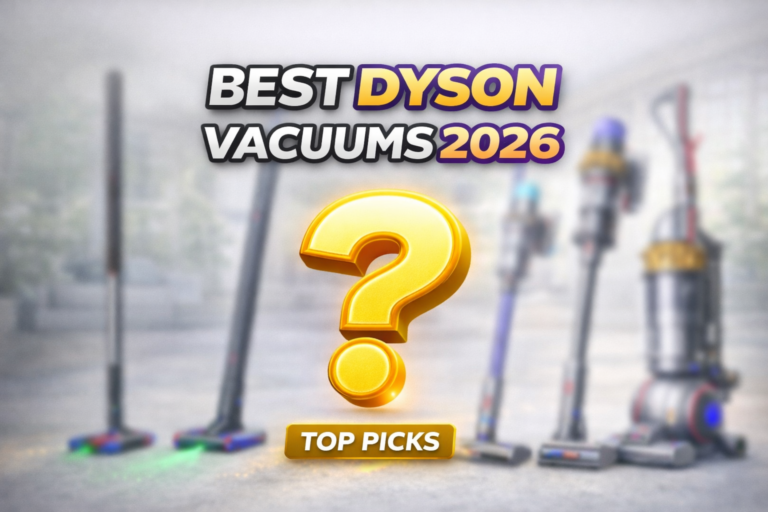 Best Dyson Vacuums in 2026: Top 5 Picks for Every Home