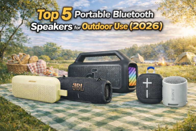 Top 5 Portable Bluetooth Speakers for Outdoor Use (2026)