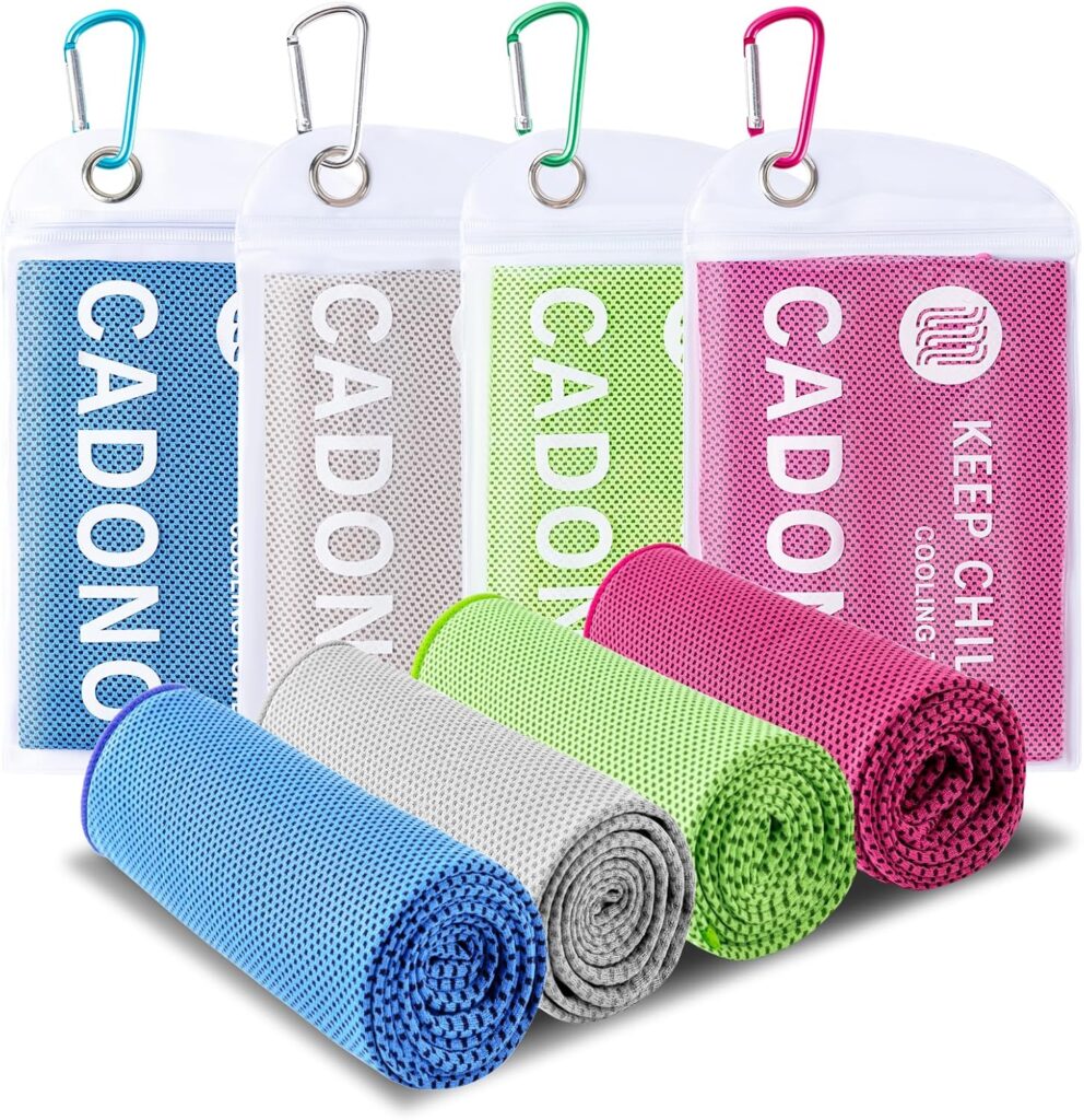 CADONO 4 Pack Cooling Towel