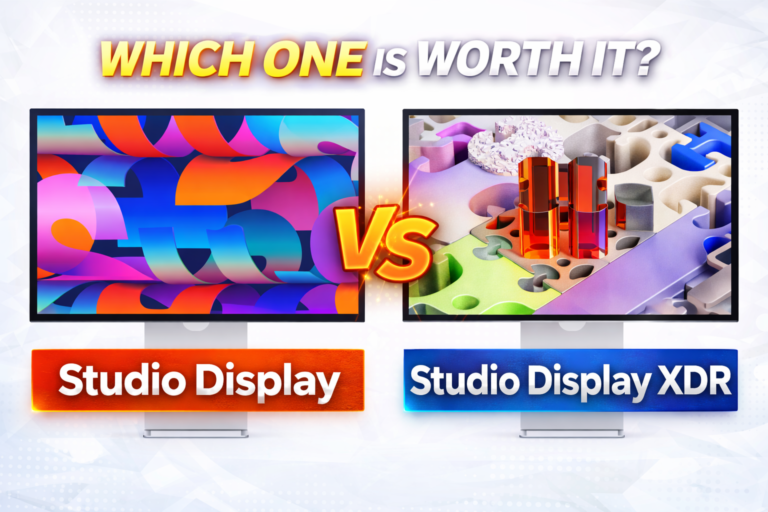Studio Display vs Studio Display XDR (2026)