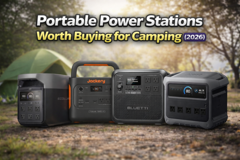 Portable Power Stations Worth Buying for Camping (2026)