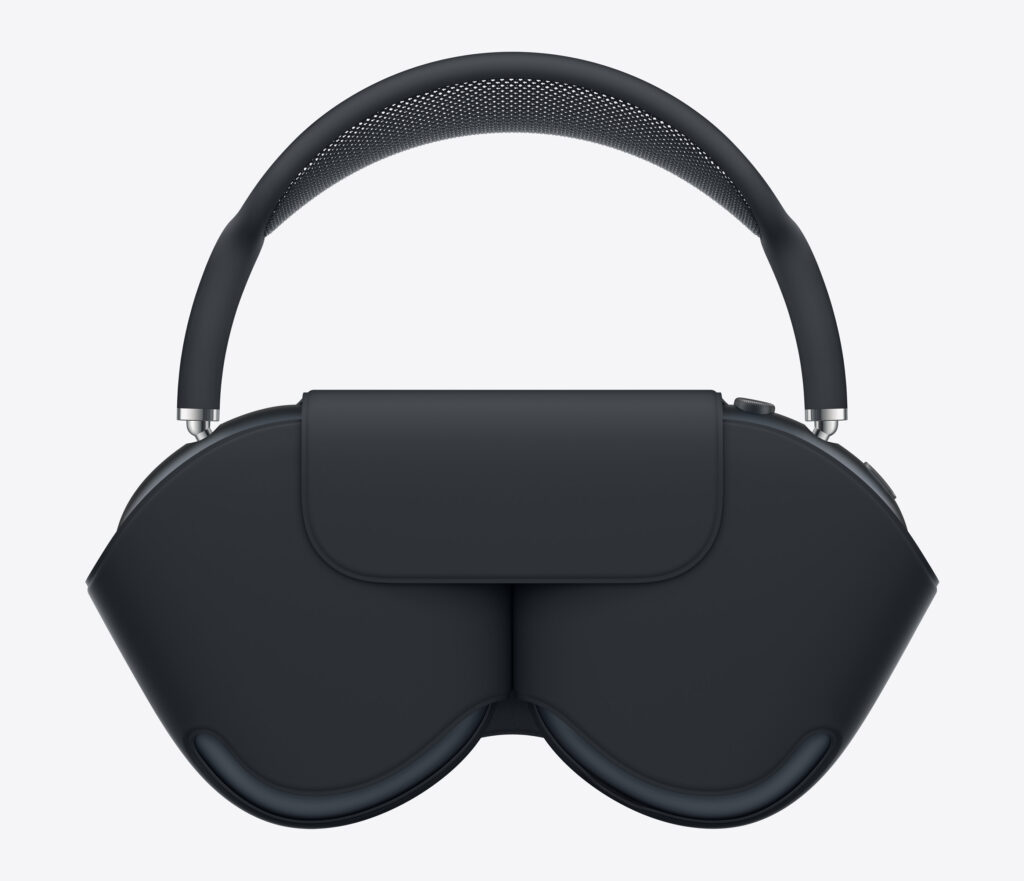 AirPods Max 2 ear cushions and aluminum design detail