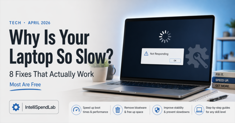 Why Your Laptop Is So Slow — And 8 Fixes That Actually Work