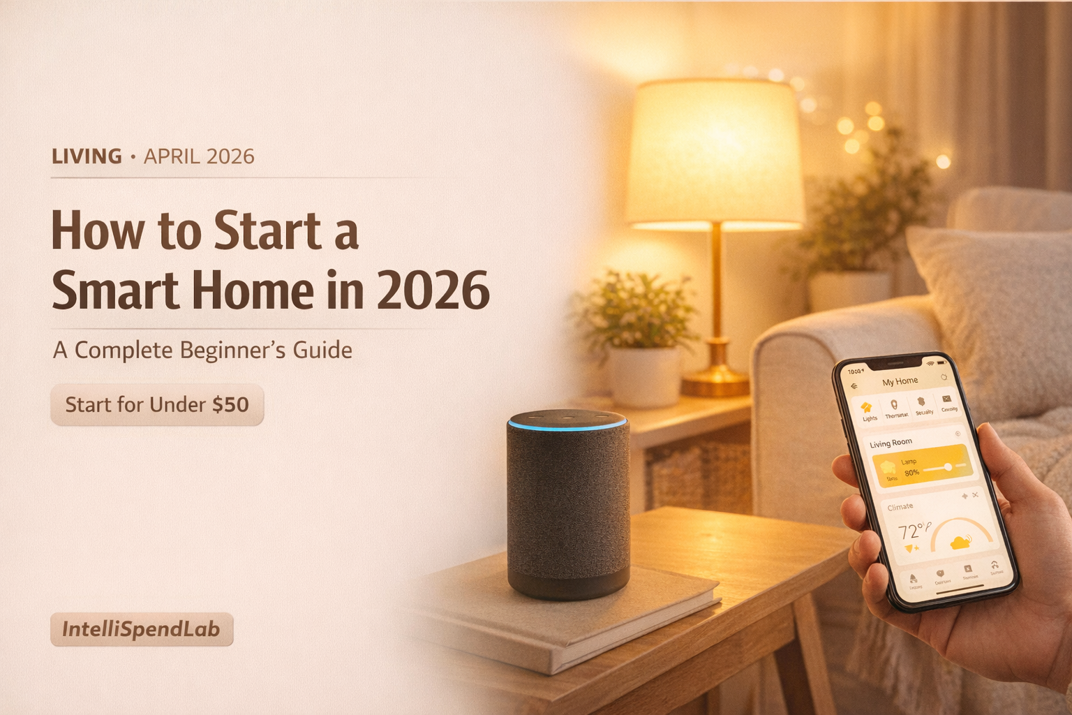 How to Start a Smart Home in 2026